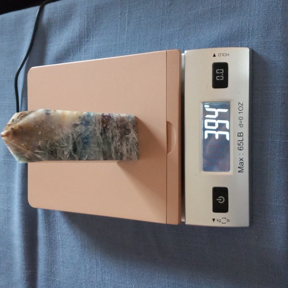 Feather Fluorite with Druzy Crystal Tower. - Picture 6 of 7